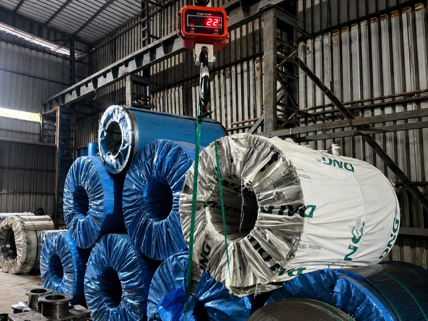 Stainless steel coil stock at SK Slitters